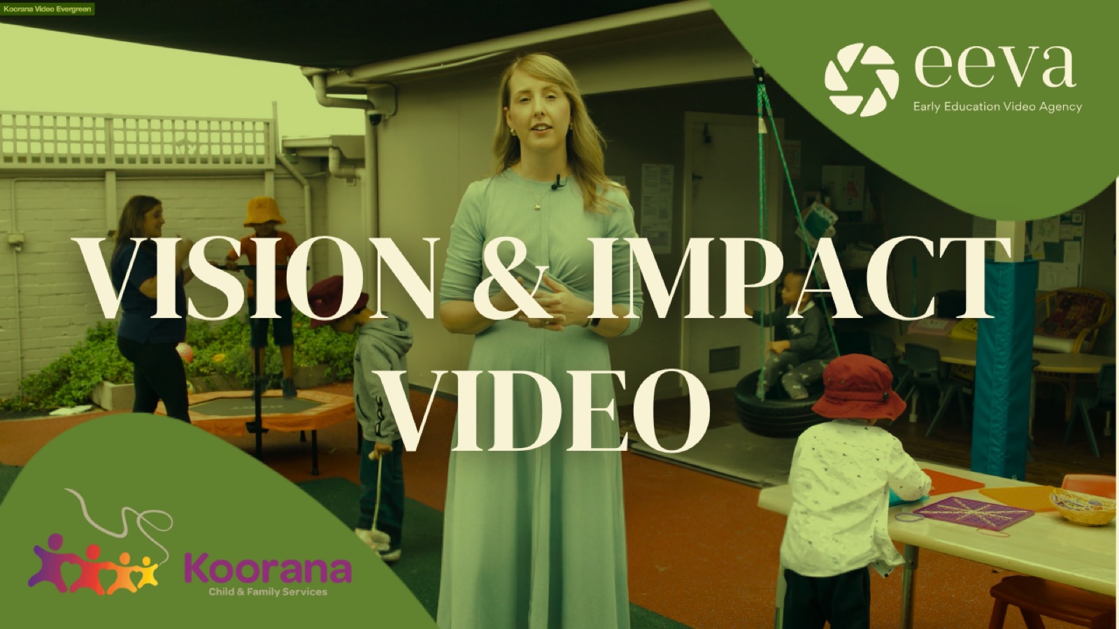 Filming Koorana Child and Family Services for their vision and impact video